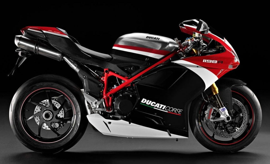 2010 Ducati 1198 R Corse-Stock Image