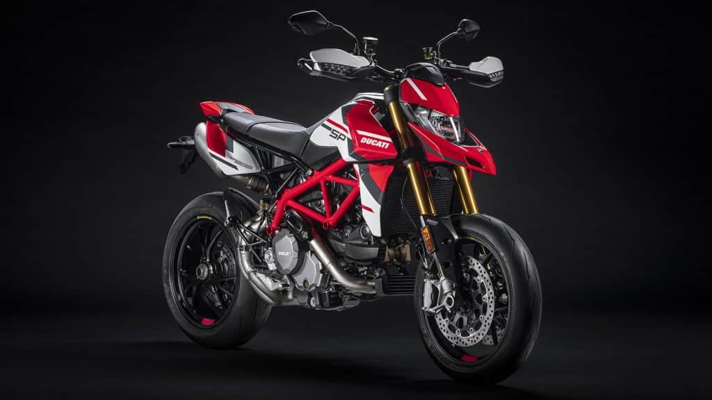 2021 Ducati Hypermotard 950 SP RHS diagonal