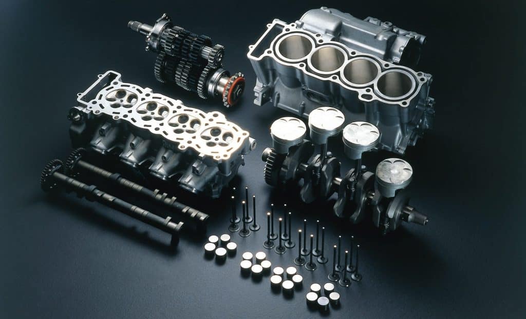 1998 Yamaha YZF-R1 engine 5-valve