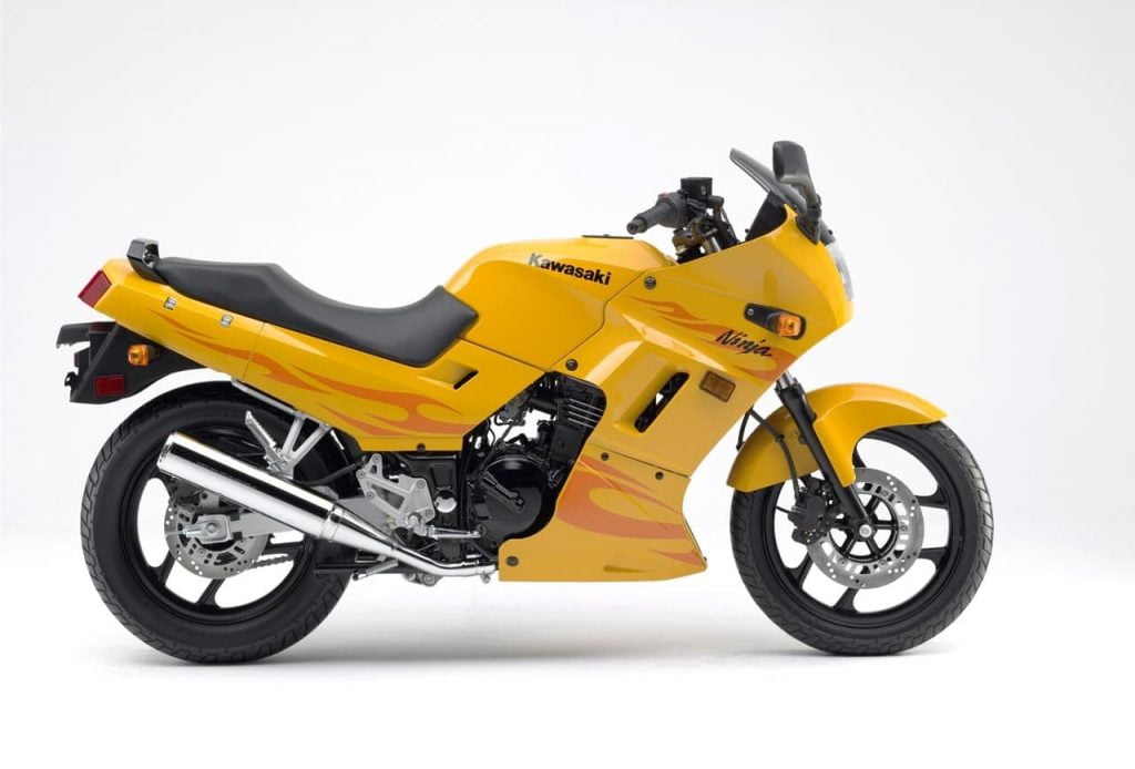 2006 Kawasaki Ninja EX250 Yellow