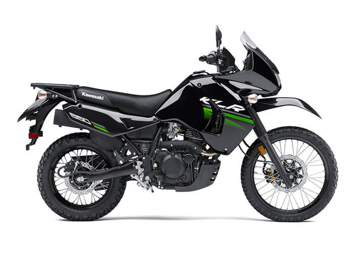 2015-2016 Kawasaki KLR650 Stock Image