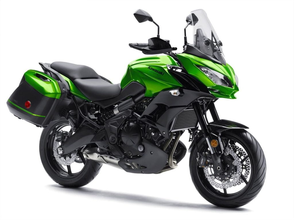 2015 Kawasaki Versys 650 LT green