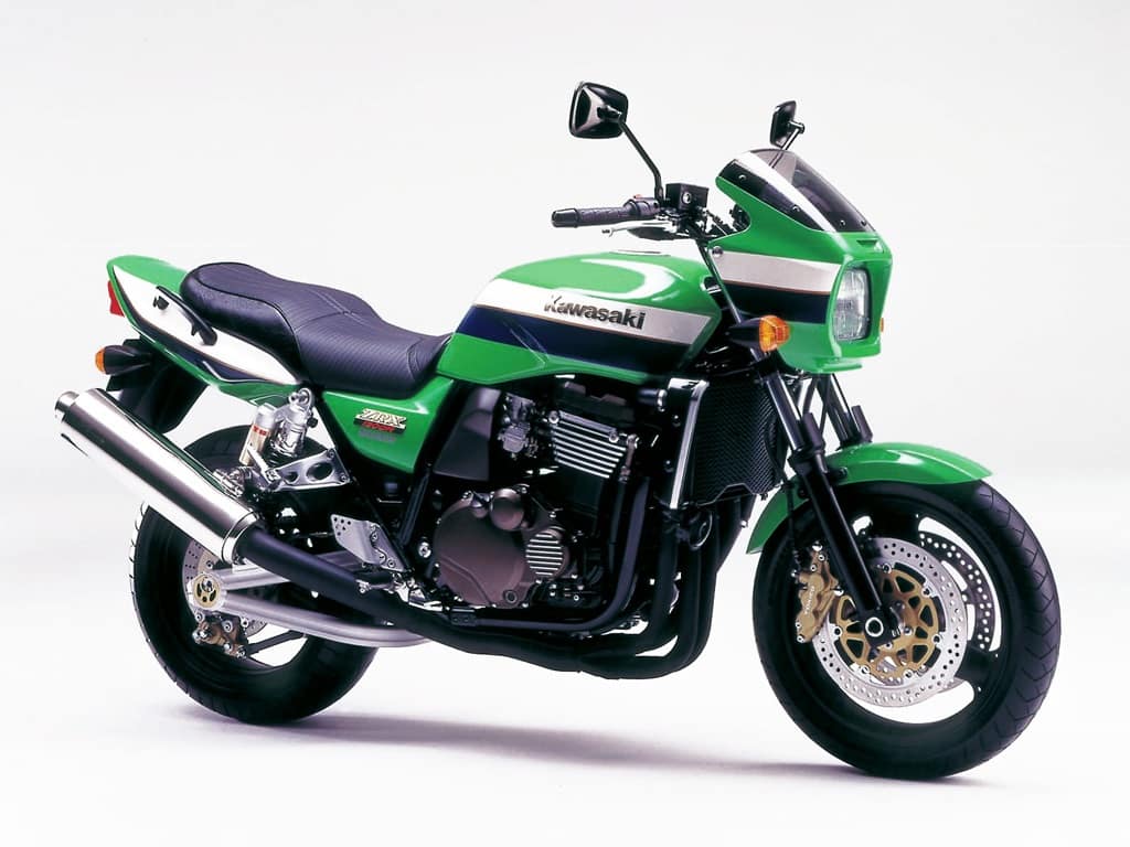 Green Kawasaki ZRX1200R