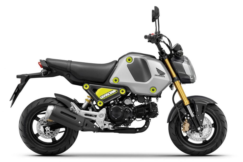 2021 Honda Grom - grey/yellow