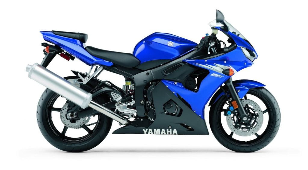 Blue Yamaha R6S — Yzf-r6s