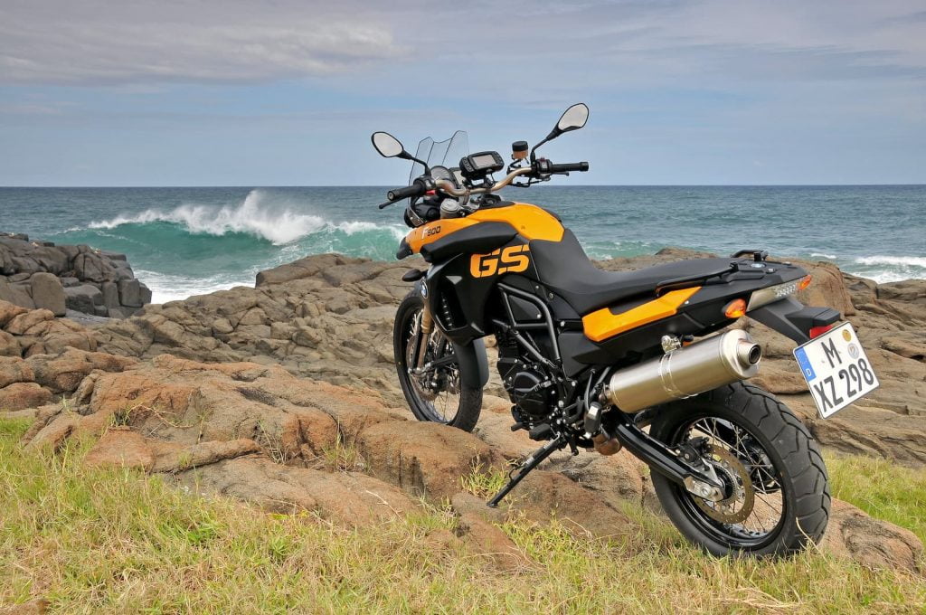 2009 BMW F 800 GS on shorefront