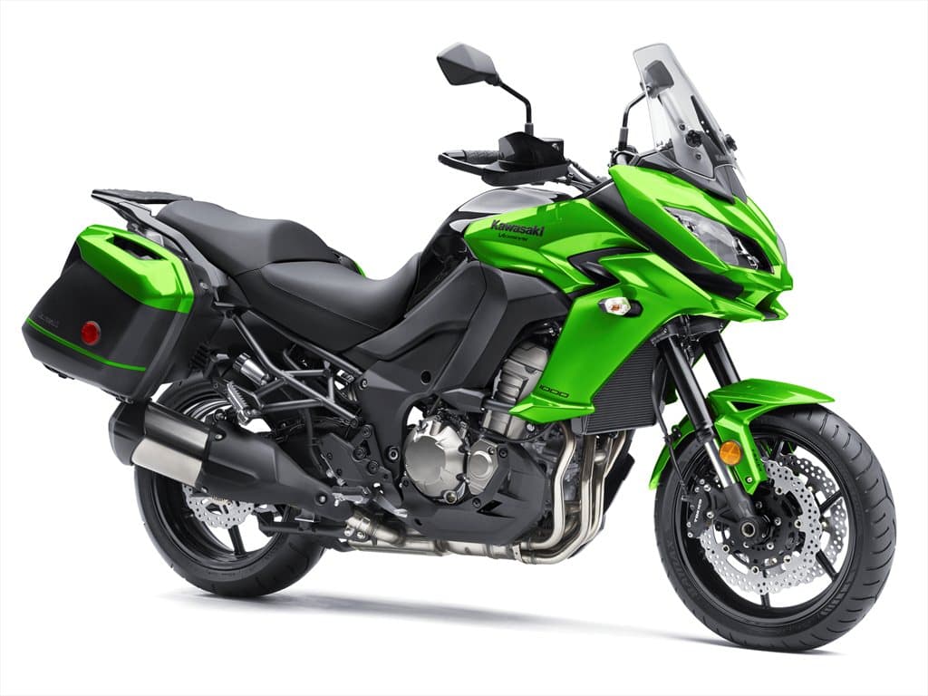 Green 2017 Kawasaki Versys 1000 LT gen 2