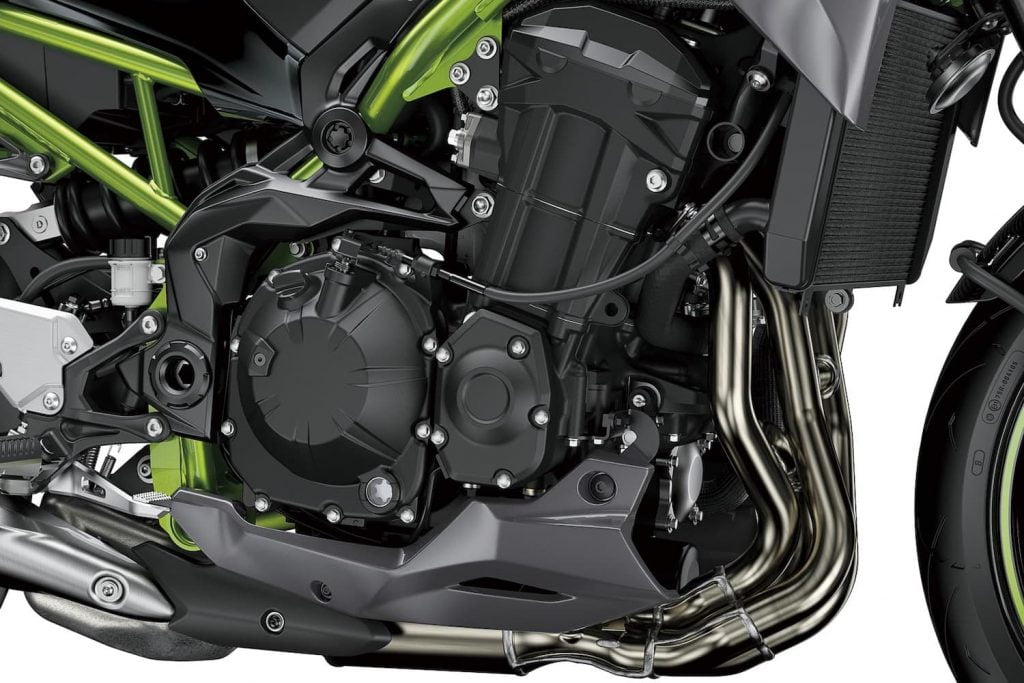 Engine for Kawasaki Z900 green chassis