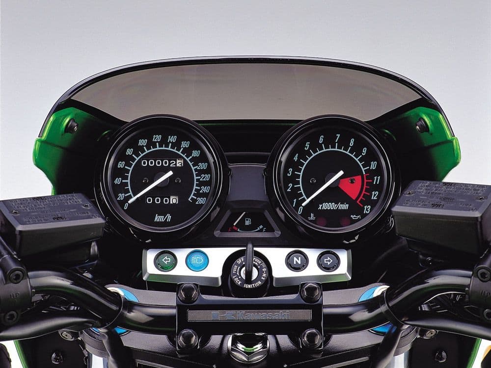 Kawasaki ZRX1100 clocks, gauges, display