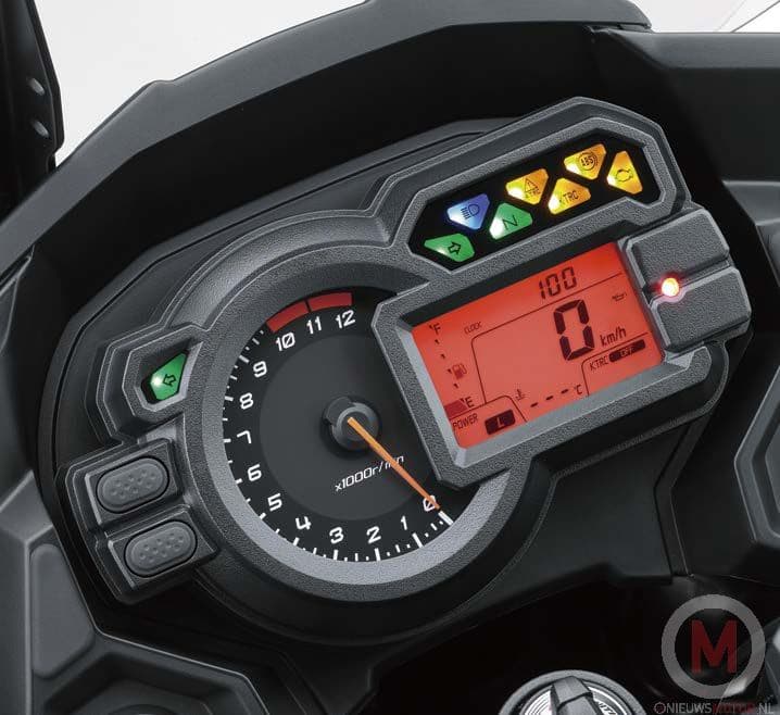 Kawasaki versys 1000 gen 2 2016 dash and display gauges clocks