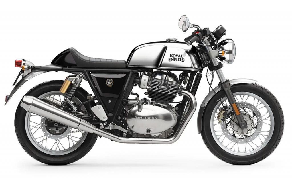 Gloss steel royal enfield continental gt 650