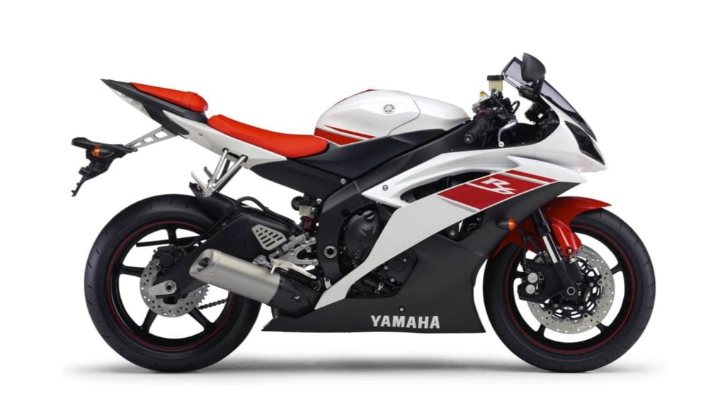 Yamaha YZF-R15 red and white