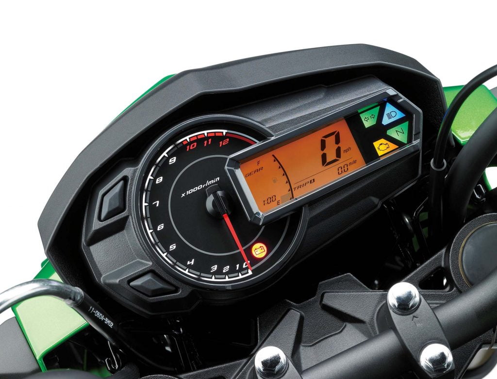 Kawasaki Z125 tachometer, fuel gauge, speedometer