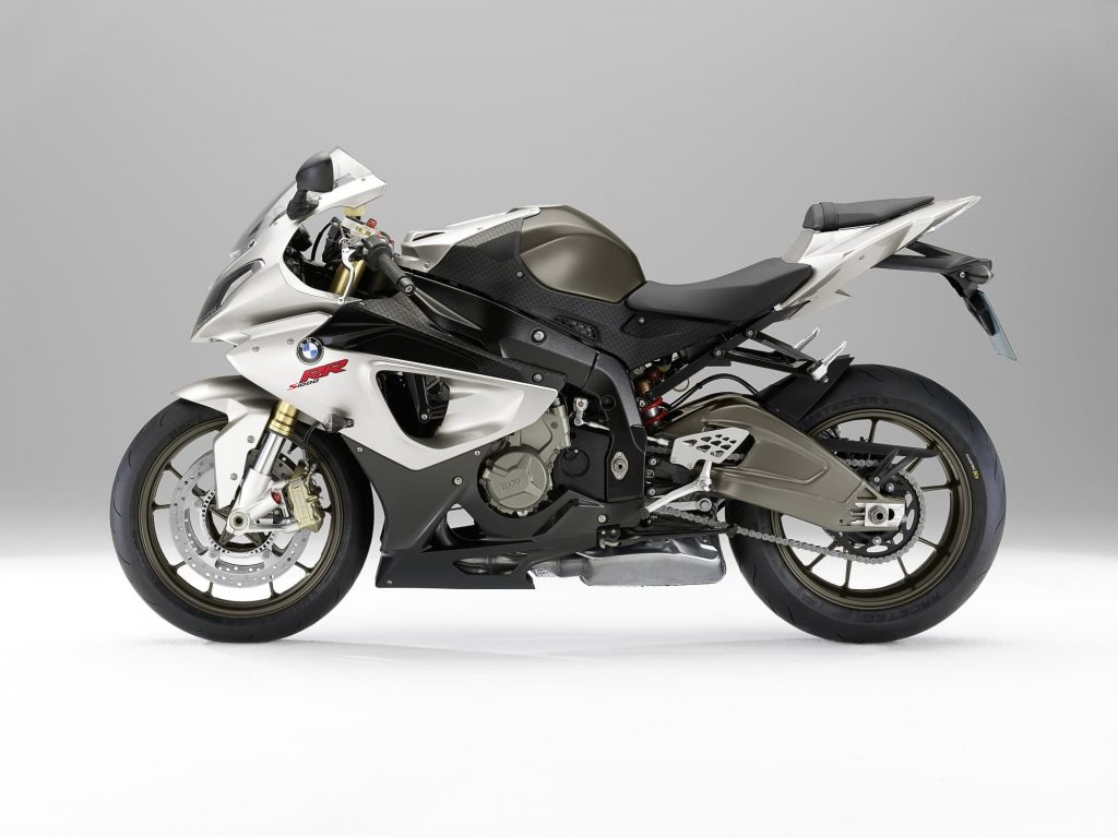 2009 2010 2011 BMW S 1000 RR black and white LHS