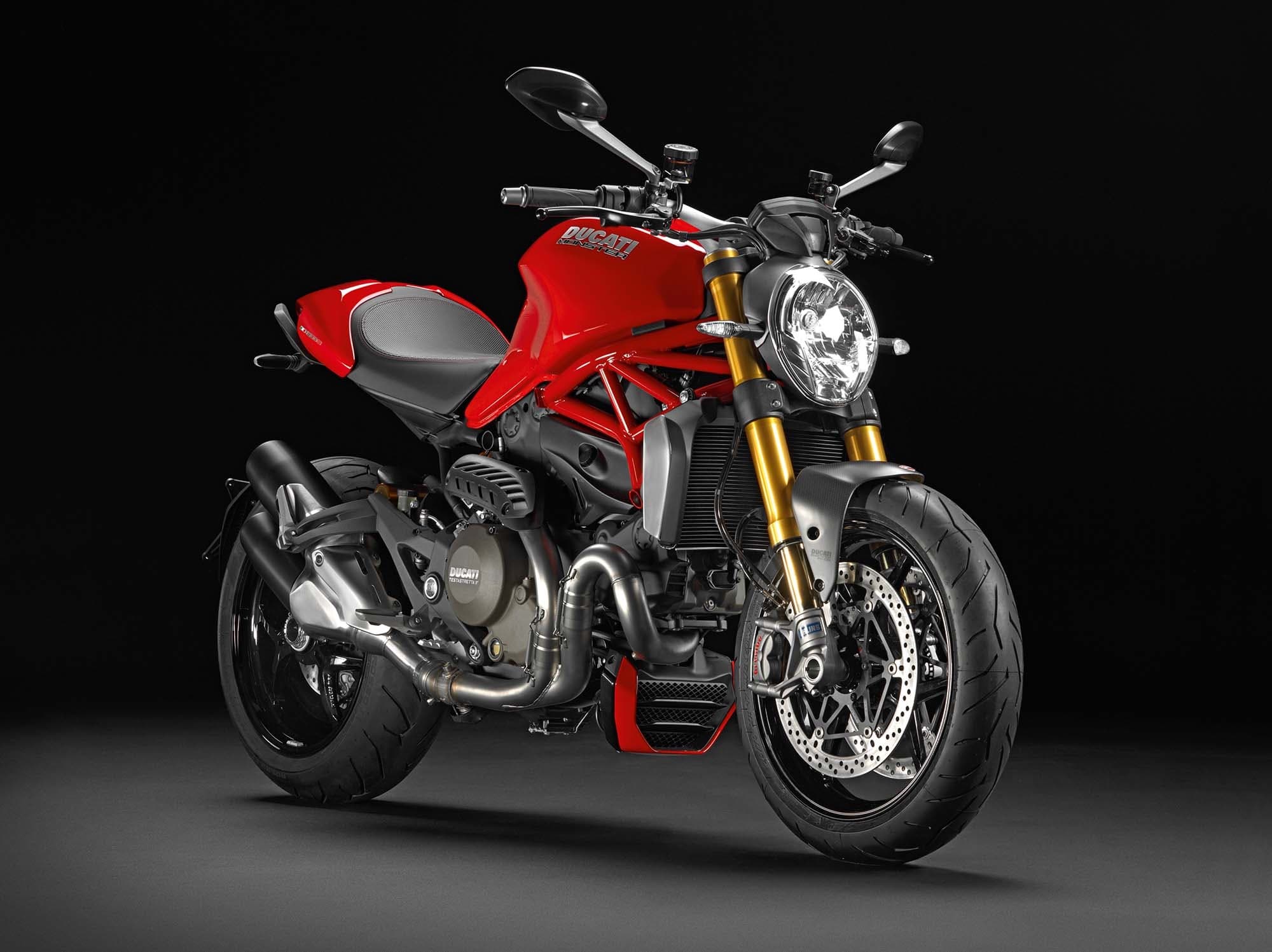 2014-2016 Ducati Monster 1200 S RHS diagonal studio