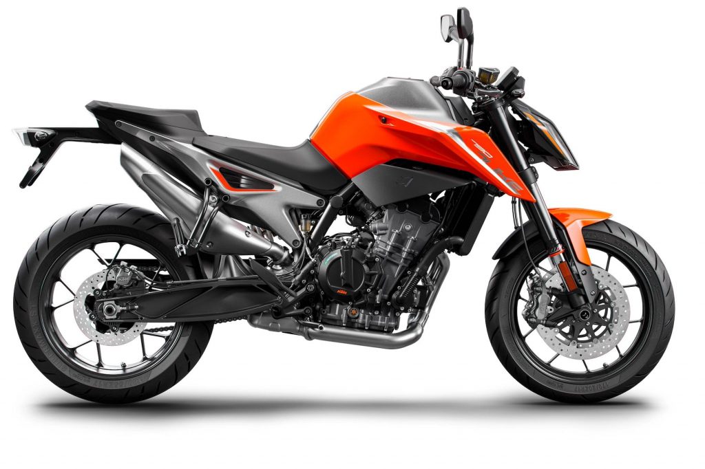 2018-2020 KTM 790 Duke Studio RHS orange