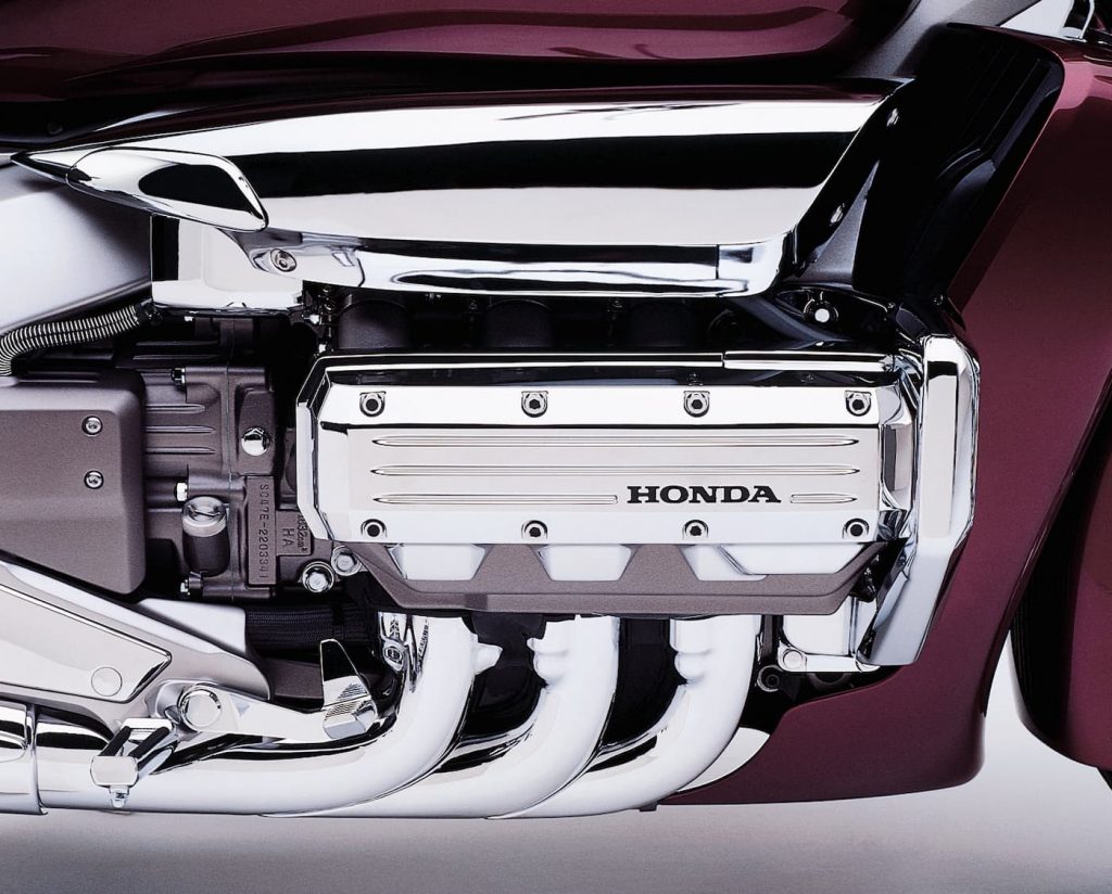 Honda Valkyrie Rune detail engine