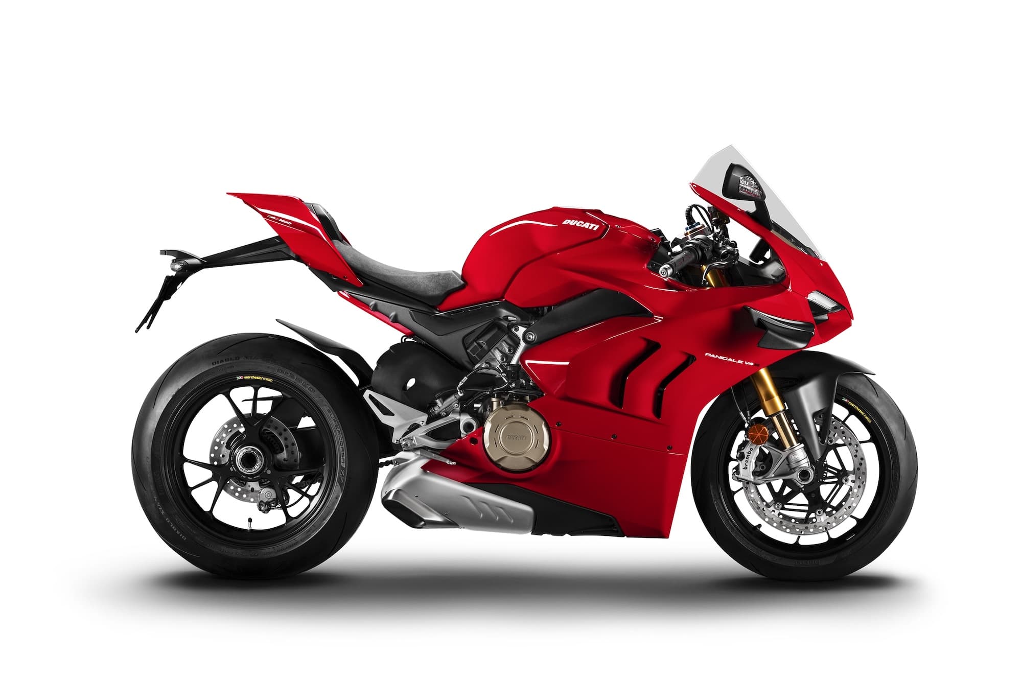 2020 2021 Ducati Panigale V4 S RHS studio image white background