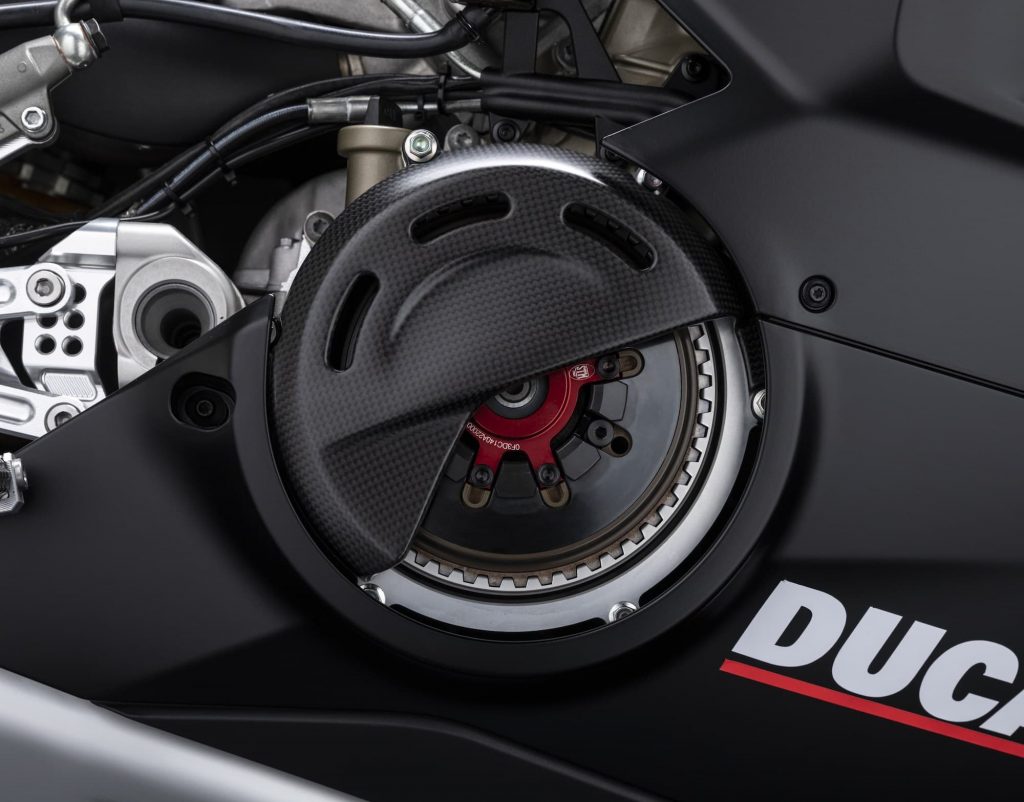 Dry Clutch on the Ducati Panigale V4 SP
