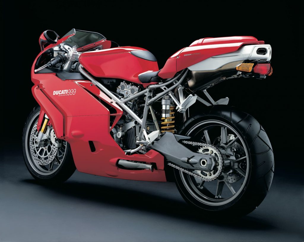 Ducati 999 studio LHS rear