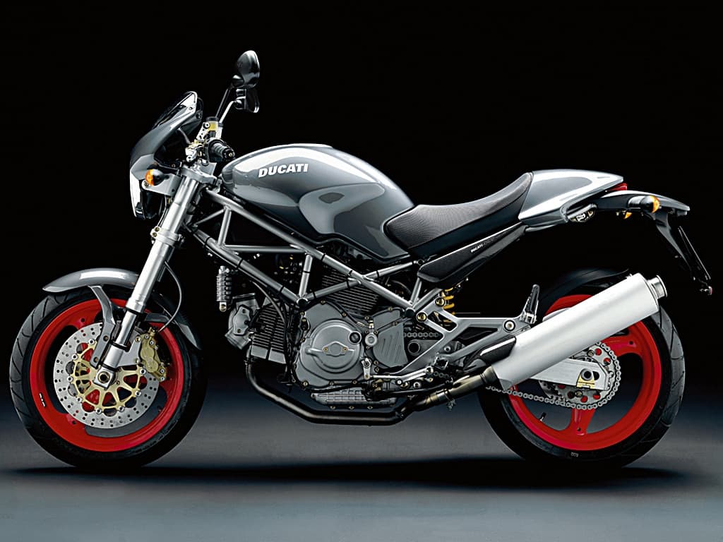 Ducati Monster 1000S LHS profile studio