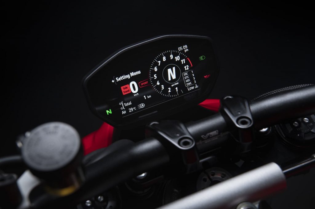 2022 Ducati Streetfighter V2 Instrument Cluster TFT