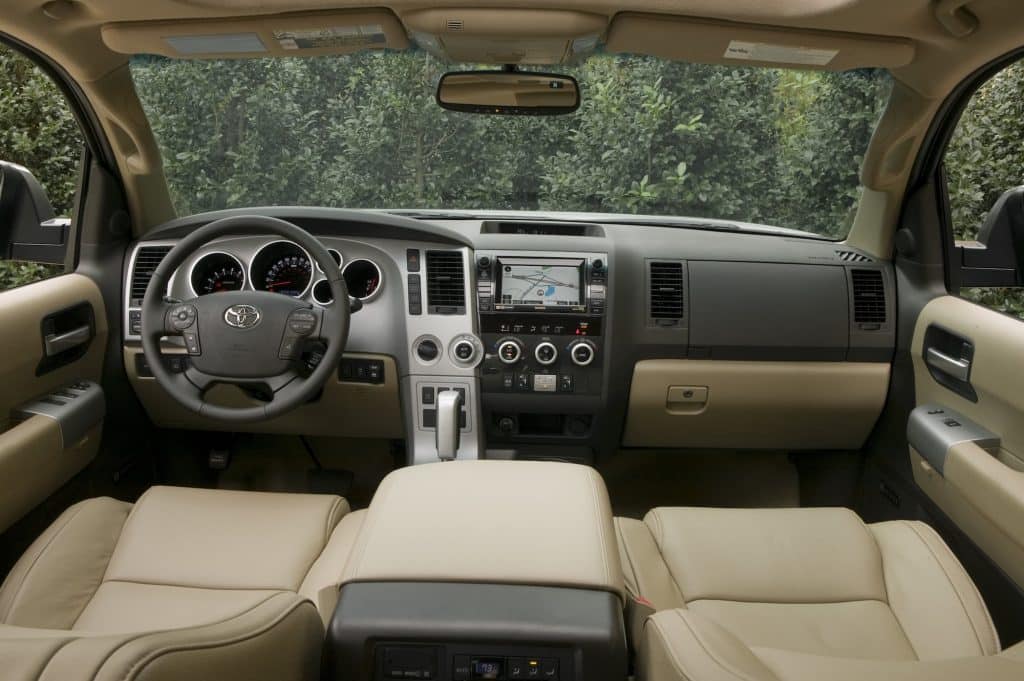 2007 Toyota Sequoia interior