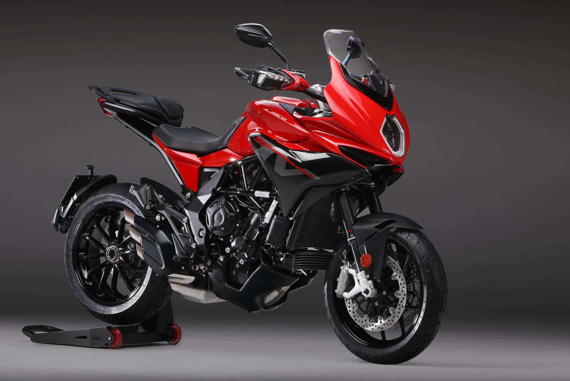 MV Agusta Turismo Veloce red rhs front 3-4